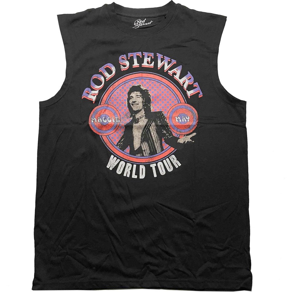 Rod Stewart - World Tour Tanktop - Black